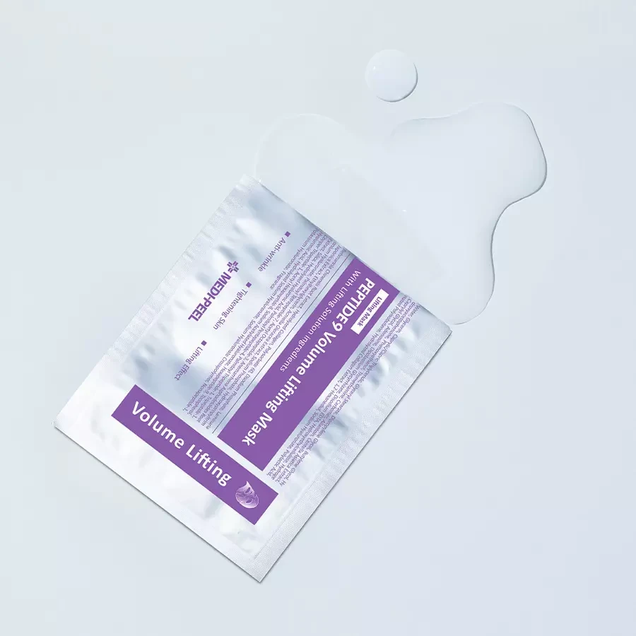 Маска тканинна для обличчя ліфтинг MEDIPEEL Peptide 9 Volume Lifting Mask, 1 шт, фото 1