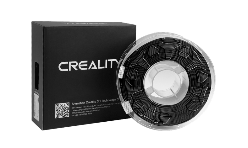 Пластик в котушці для 3D друку CR-PLA Carbon Creality 1,75 мм 1 кг, фото 1
