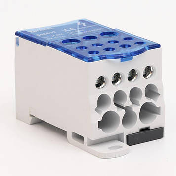 Блок розподільчий 250A на DIN-рейку (однофазний)