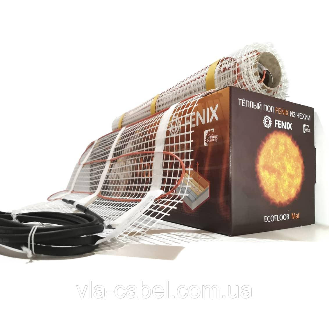 Електрична тепла підлога нагрівальний мат Fenix LDTS 5 м²/800 Вт
