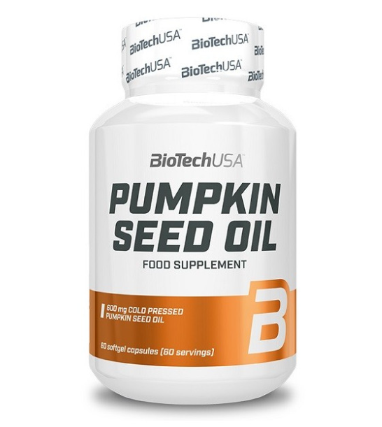 Pumpkin Seed Oil BioTech 60 капсул, фото 1