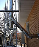 Двостінний сендвіч-трійник 45° ф250/320 (неіржавка 0,6 мм в оцинковці) на димохід, фото 4