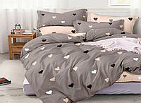 Постільна білизна бязь півтораспальний 150х215см. Комплект постільної білизни бязь Голд Люкс Абстракція котики