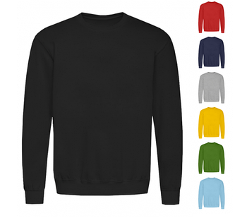 Світшот для друку однотонний чоловічий з прямим втачним рукавом