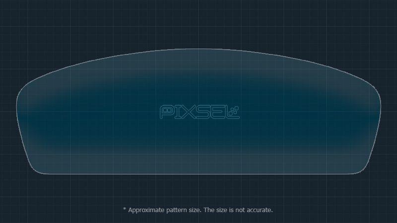 Захисне гібридне скло на приладову панель 15.2" 9H PORSCHE PANAMERA 2024