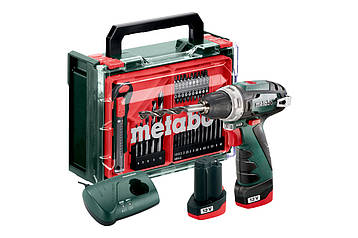 Акумуляторний шуруповерт METABO POWERMAXX BS BASIC SET