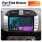 Штатна магнітола Mekede M7 Plus Fiat Bravo (2007-2014) CarPlay QleD, фото 4