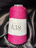 Мікропаєтка+люрекс А38 малиновий