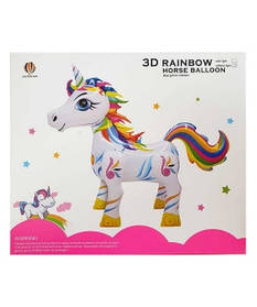 Фігура "стоячка" єдиноріг - райдужний 167*137см 836615 KNZ