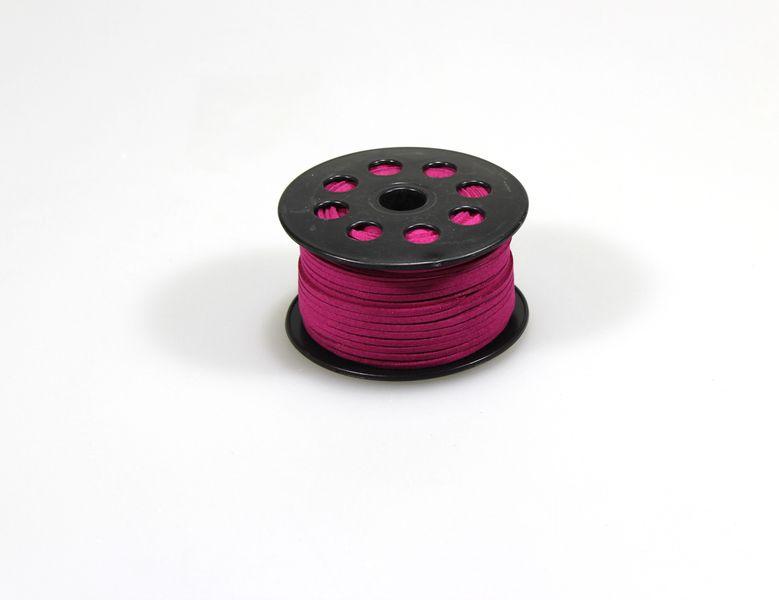 Шнур 3мм х 50м шкіряний декоративний червоний R.YPS Red KNZ