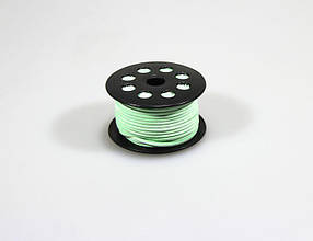 Шнур 3мм х 50м шкіряний декоративний м'ятний, R.YPS Light green KNZ