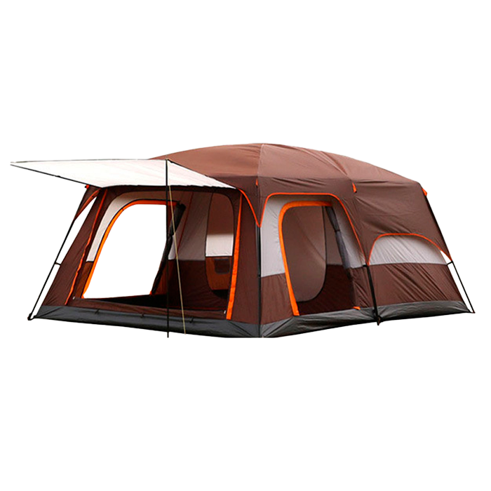 Намет AXXIS ax-1223, 3-х місний, високий "DrunkCarp" з тамбуром та тентом, 320*220*195, бірюзова