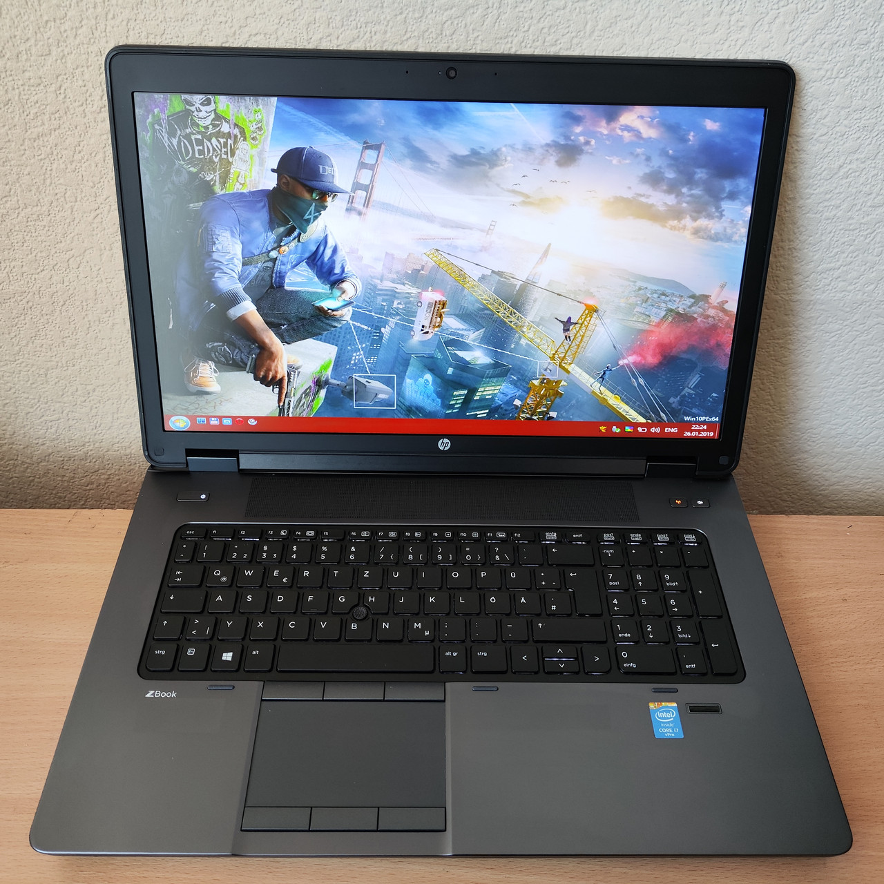 Ігровий ноутбук HP Zbook 17 G1 17.3" FHD/IPS i5-4330M/16 Gb DDR3/128 SSD/nVidia Quadro K3100M 4 GB GDDR5 256-bit