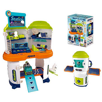 Ігровий набір "Космічна станція техобслуговування" (зі світловими та звуковими ефектами) 008-503