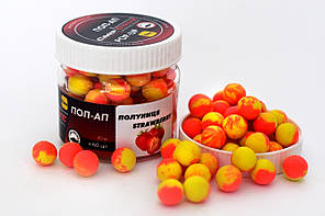 Плаваючий Бойл, поп ап для риболовлі, поп ап Полуниця (Strawberries) 10 мм Carp Dream