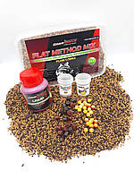 Методний пелетс, флет метод мікс Plum (Сливовий) Carp Dream 3 в 1