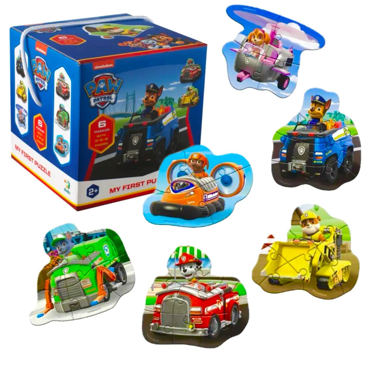 Пазл DoDo «Paw Patrol. 200535 Готові до дії»  4-6-8 ЕЛЕМЕНТІВ