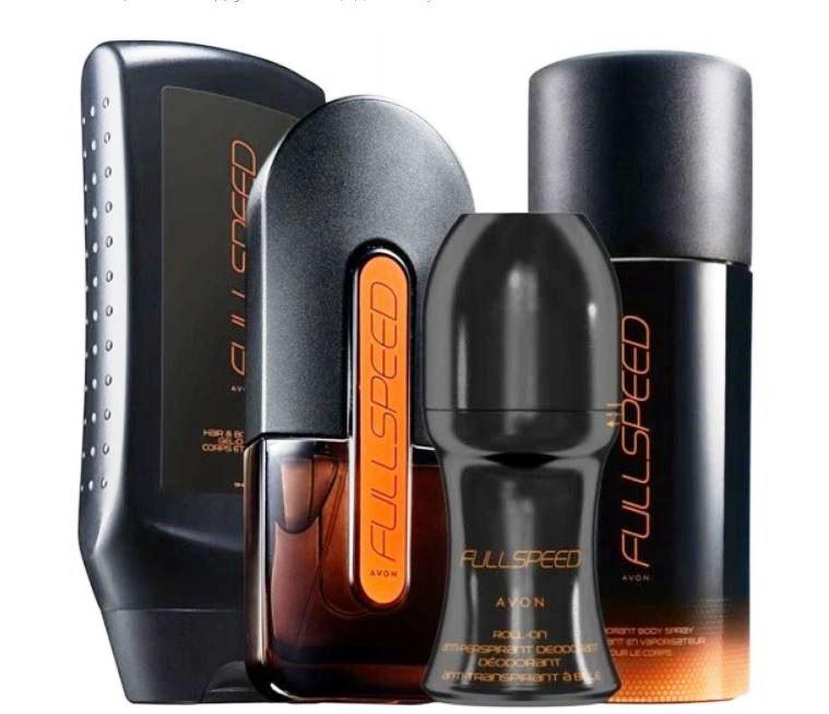 Парфумерний набір Full Speed МЕГА 4в1 AVON для нього Фул Спід Cosmetics for Him