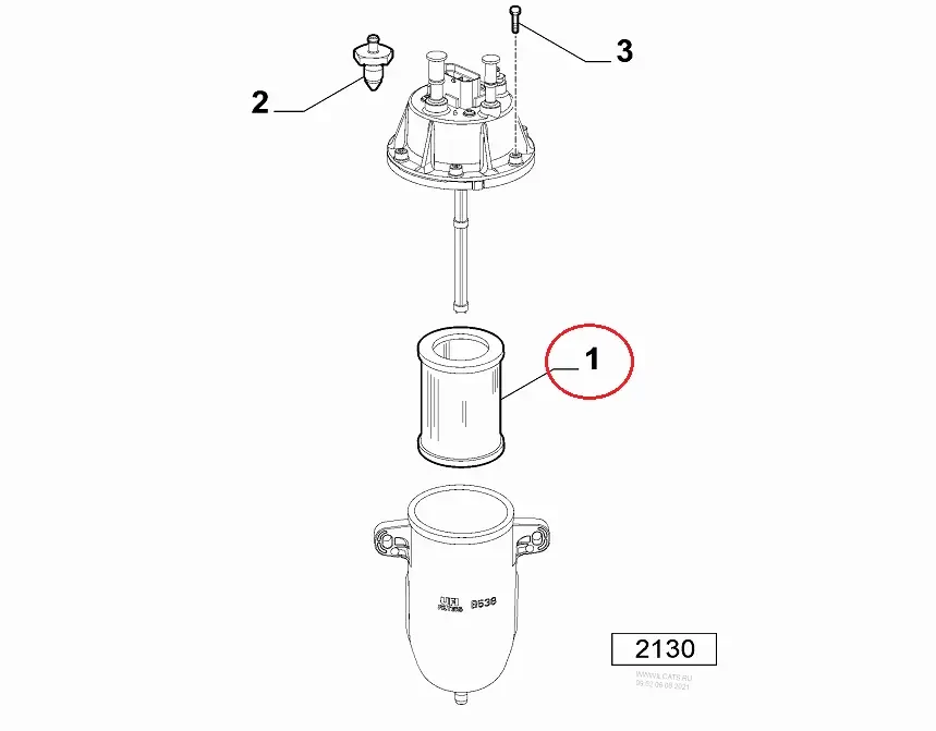 Паливний фільтр на Fiat Ducato 250, Peugeot Boxer, Citroen Jumper (2012-2014) , 77367412, 77366565, фото 1