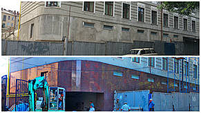 Цоколь и две входные группы (Одесса) 1