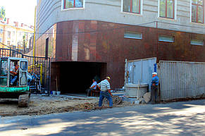 Цоколь и две входные группы (Одесса) 4