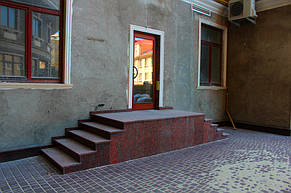 Цоколь и две входные группы (Одесса) 6