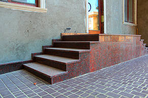 Цоколь и две входные группы (Одесса) 7