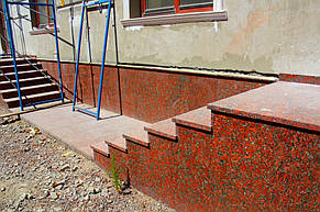 Цоколь и две входные группы (Одесса) 11