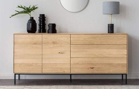 Дубова пиляна ламель для фасадів шаф, комодів, тумб, пеналів, трюмо