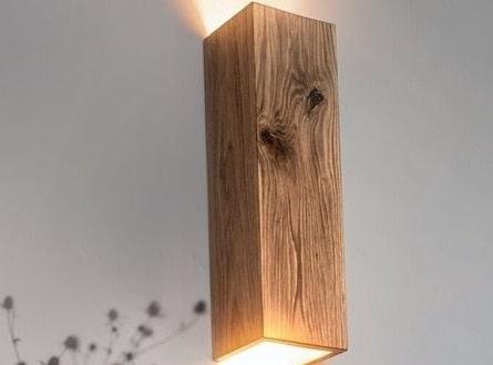 Дубова пиляна ламель для бра, торшерів, стельових світильників, настільних ламп