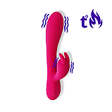 Вібратор "HotBunny" з нагріванням та акумулятором, фото 5