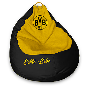 Крісло Мішок MrBean Borussia Dortmund