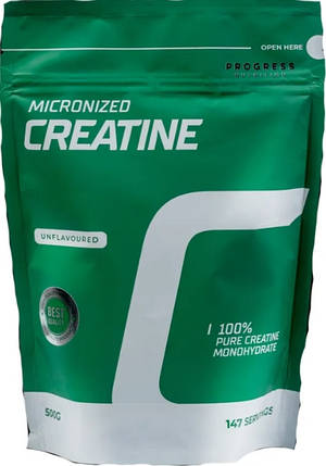Креатин Progress Nutrition Creatine Micronized 500 g, фото 1
