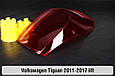 Скло заднього ліхтаря зовнішнє в крилі VW Volkswagen Tiguan (2011-2017) рест ліве, фото 6