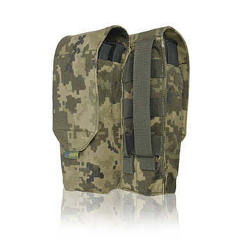 Тактичний підсумок під 2 магазина KIBORG GU Double Mag Pouch Pixel