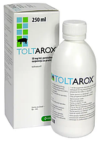 ТОЛТАРОКС 5% ТОЛТРАЗУРИЛ СУСПЕНЗІЯ ОРАЛЬНОГО ЗАСТОСУВАННЯ 250 МЛ, КРКА