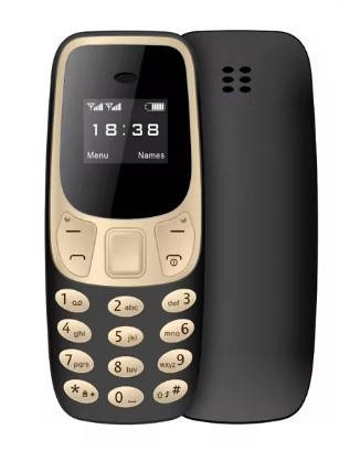 Телефон міні SERVO BM10 2 SIM-карты GSM Black, фото 1