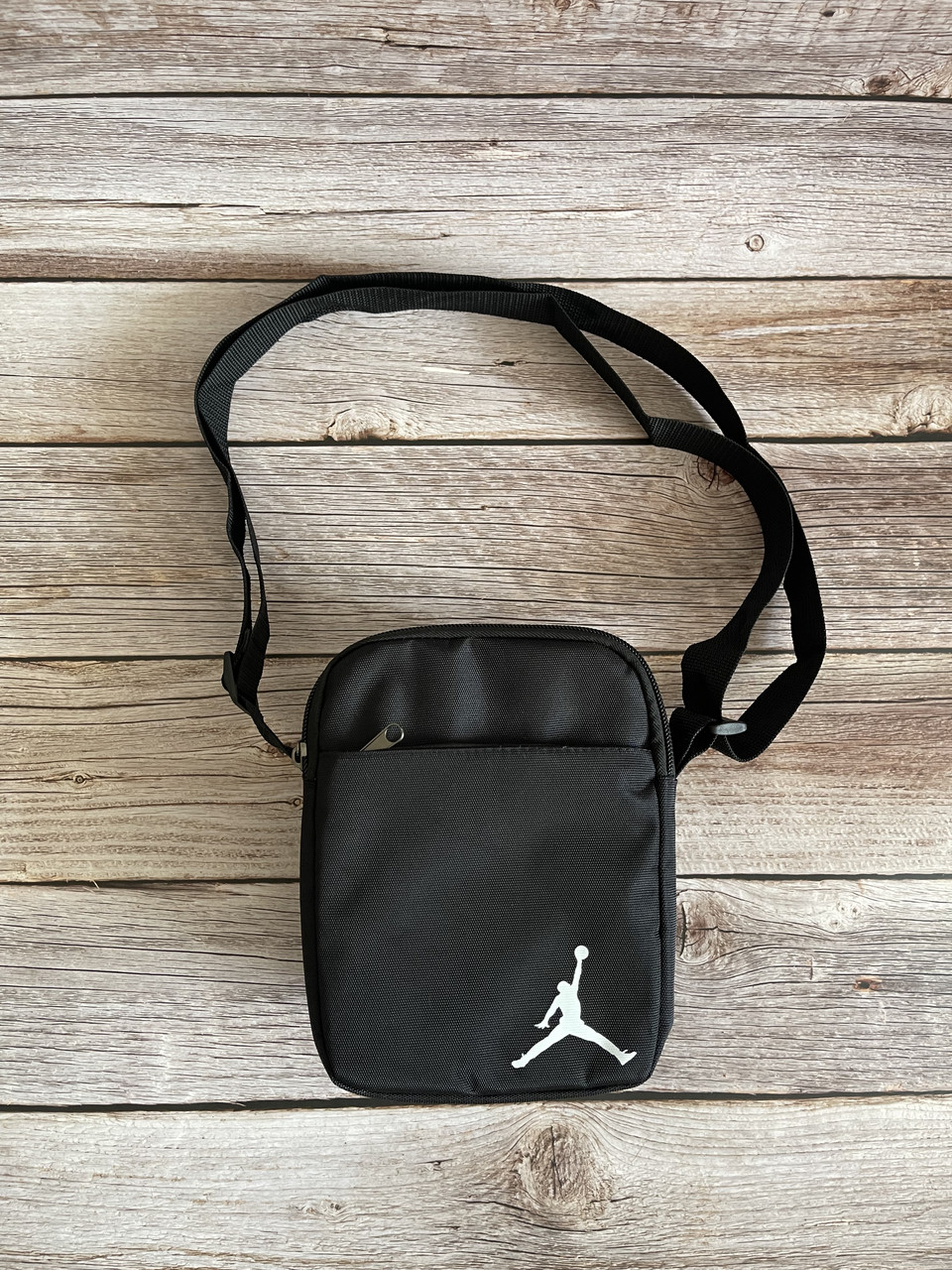 Маленька барсетка месенджер джордан Jordan чорна