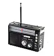 Портативный радиоприемник 3в1, с фонариком и МР3-плеером, USB, FM/SW/AM, GOLON RX-382, фото 5