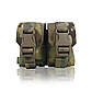 Тактичний підсумок під 2 гранати KIBORG GU Double Mag Pouch Multicam, фото 3
