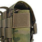 Тактичний підсумок під 2 гранати KIBORG GU Double Mag Pouch Multicam, фото 7