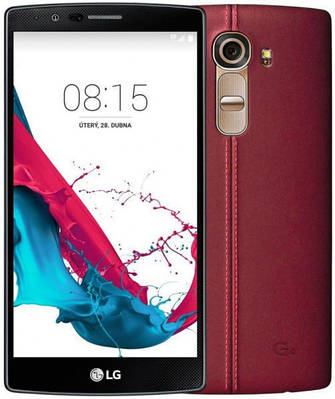 LG H815 G4 (Genuine Leather Red)