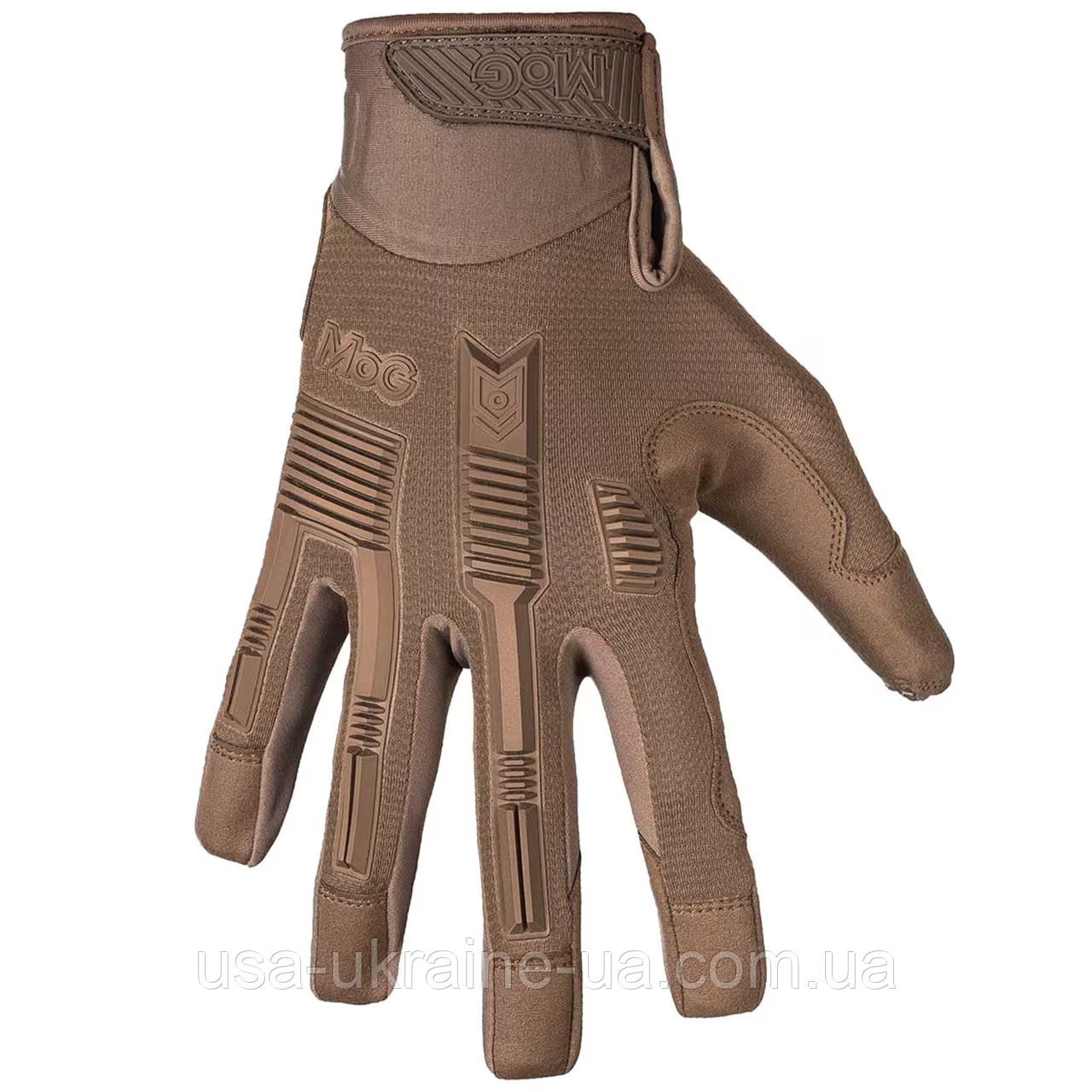 Тактичні рукавиці MoG Target 8110B High Abrasion ErgoShield, койот, чорні, фото 1