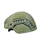 Шолом MICH 2000 Helmet PE NIJ IIIA.44 Хакі, фото 3