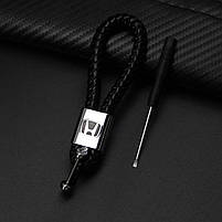 Брелоки для авто з логотипом Honda у подарунковій коробці, брелок на ключі на подарунок 29196 Хонда, фото 2