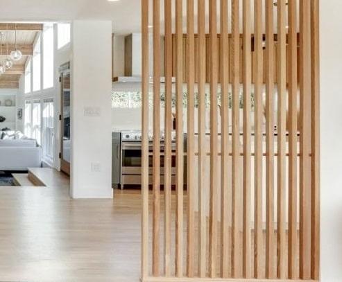 Пиляний шпон вільхи для перегородок, ширм, екранів