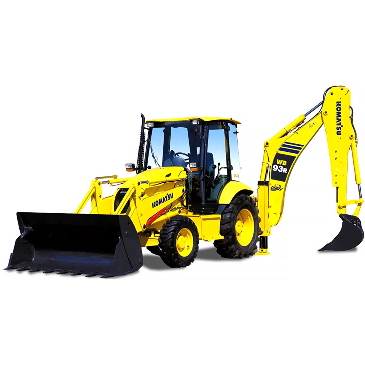 Екскаватор-навантажувач Komatsu WB93R-5E0, 8070 кг, фото 1