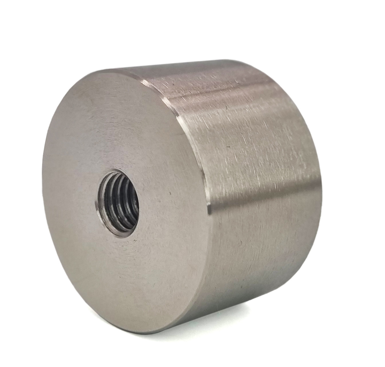 ODF-06-25-01-L25 Тримач для скла (дистанція) L25 мм, d40 мм, різьба М8, матовий, фото 1