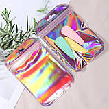 Сувенірний, ювелірний, подарунковий  пакет, паковання "Голограма"  10x15 см на ZIP LOCK, лазерне різання. 50 шт, фото 2