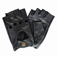 Чоловічі водійські чорні рукавички з оленячої шкіри Pitas 5001